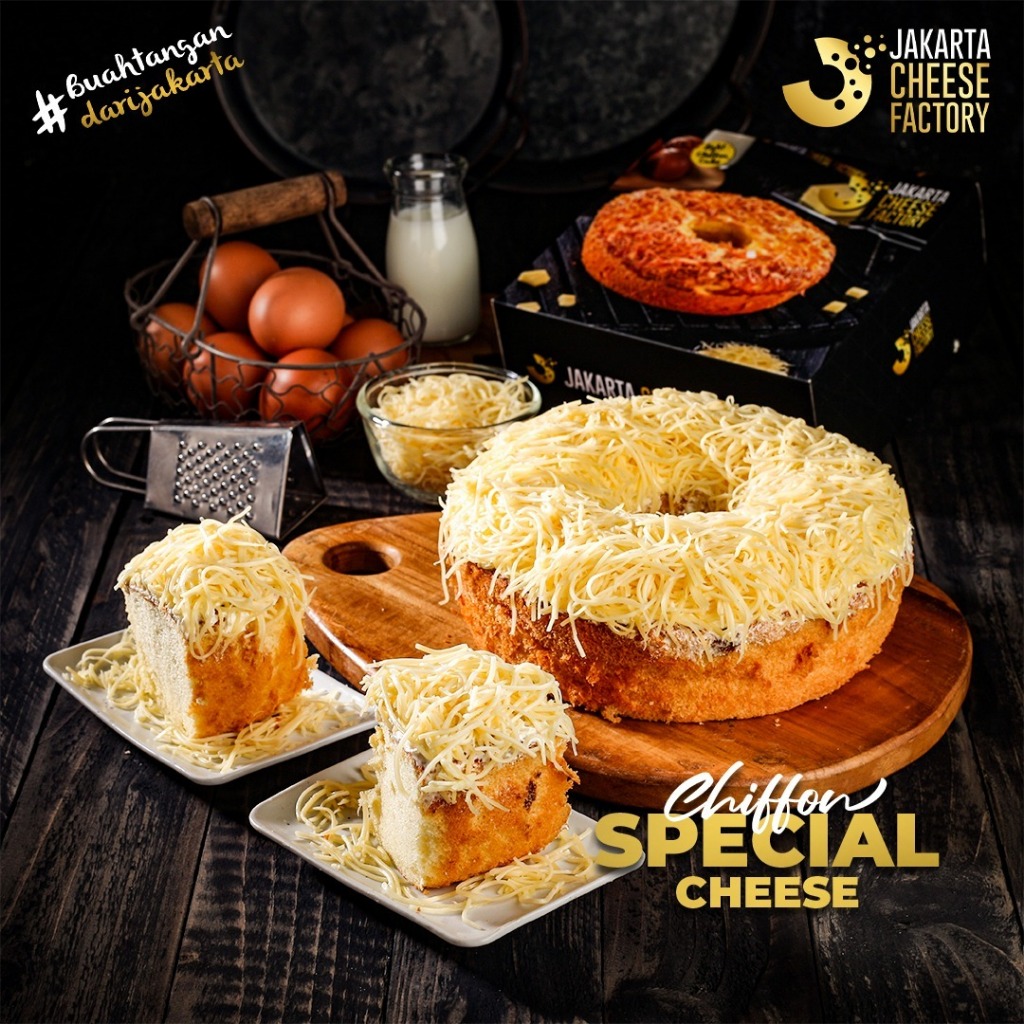 

Chiffon Special Cheese by Jakarta Cheese Factory