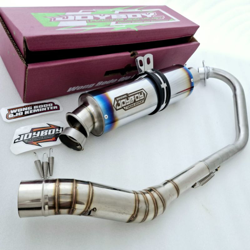 Best Seller Knalpot Racing Joy boy Original Suara Ngebas empuk full system Satria fu CB150R CBR 150R