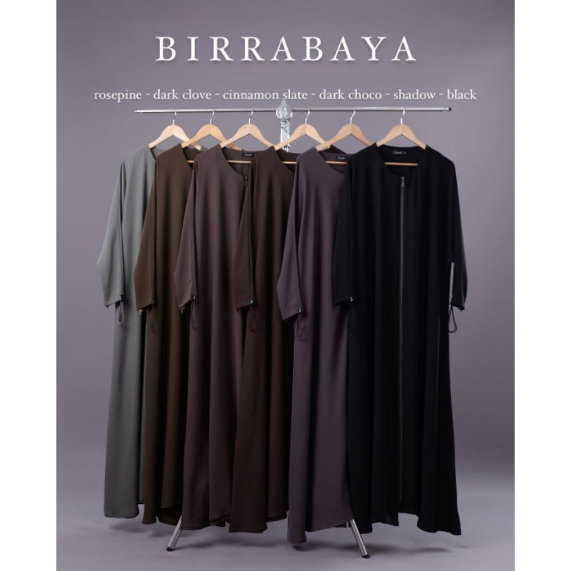 𝗕𝗜𝗥𝗥𝗔𝗕𝗔𝗬𝗔 ABAYA by Zaysaku (Abaya Only)