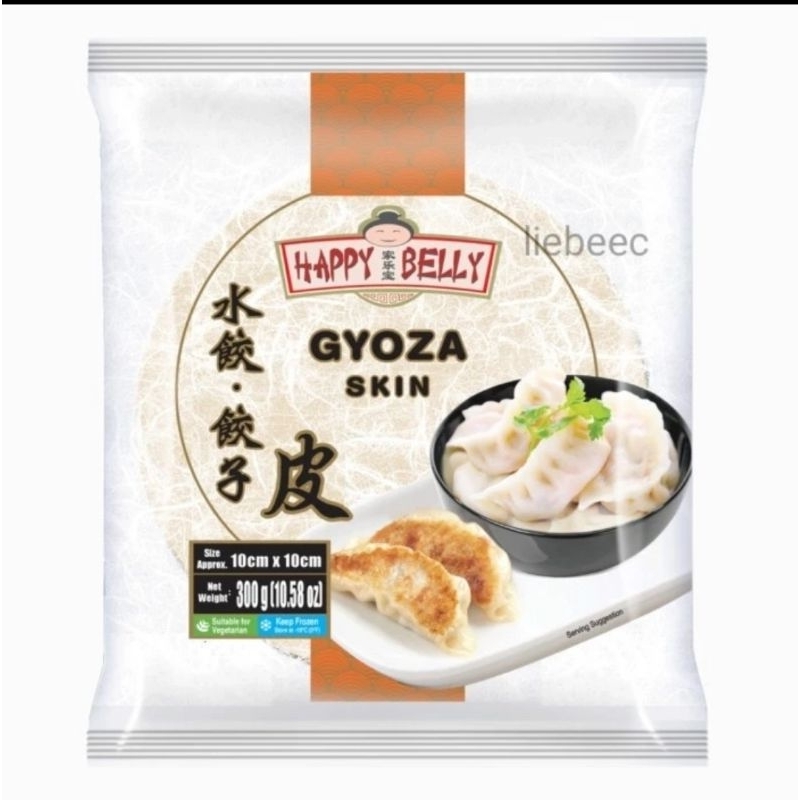 

Happy Belly Gyoza Skin 300 gr / Kulit Gyoza 300gr