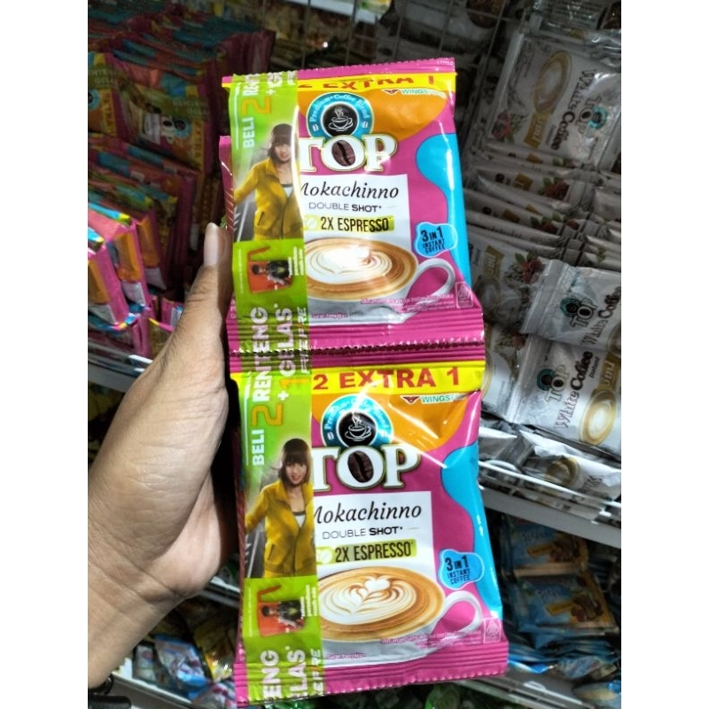 

Top Coffe Mokachino double shot 2x EXPRESSO 15's x 22gr