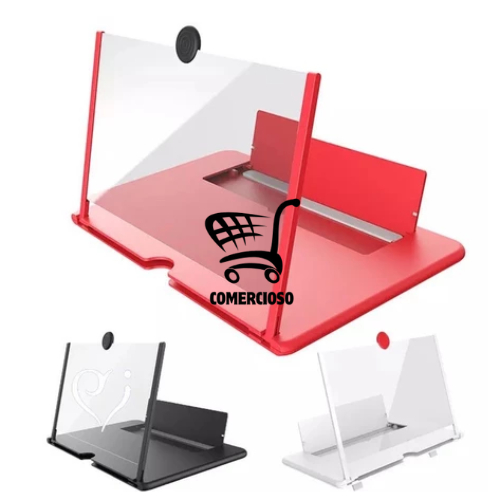 Aksesoris Hanphone Smarthphone Kaca Pembesar Layar HP Tablet Perlengkapan Menonton Film Video