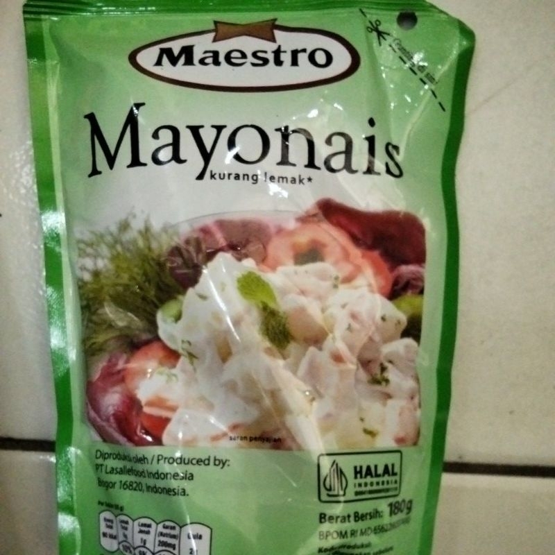 

Mayonais maestro 1kg & 180g