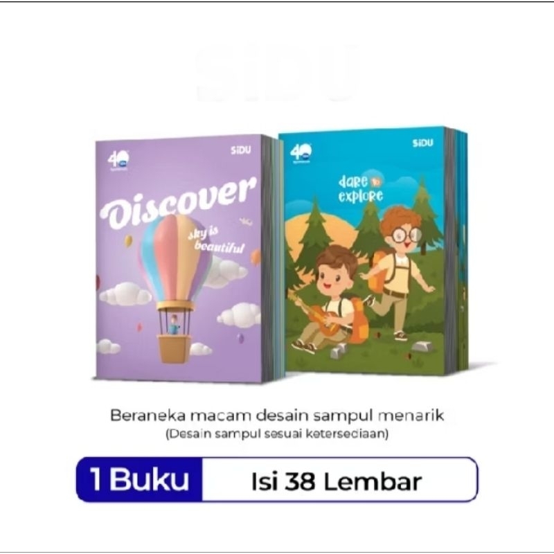 

Buku Tulis SIDU/KIKI/VISION/MURAH