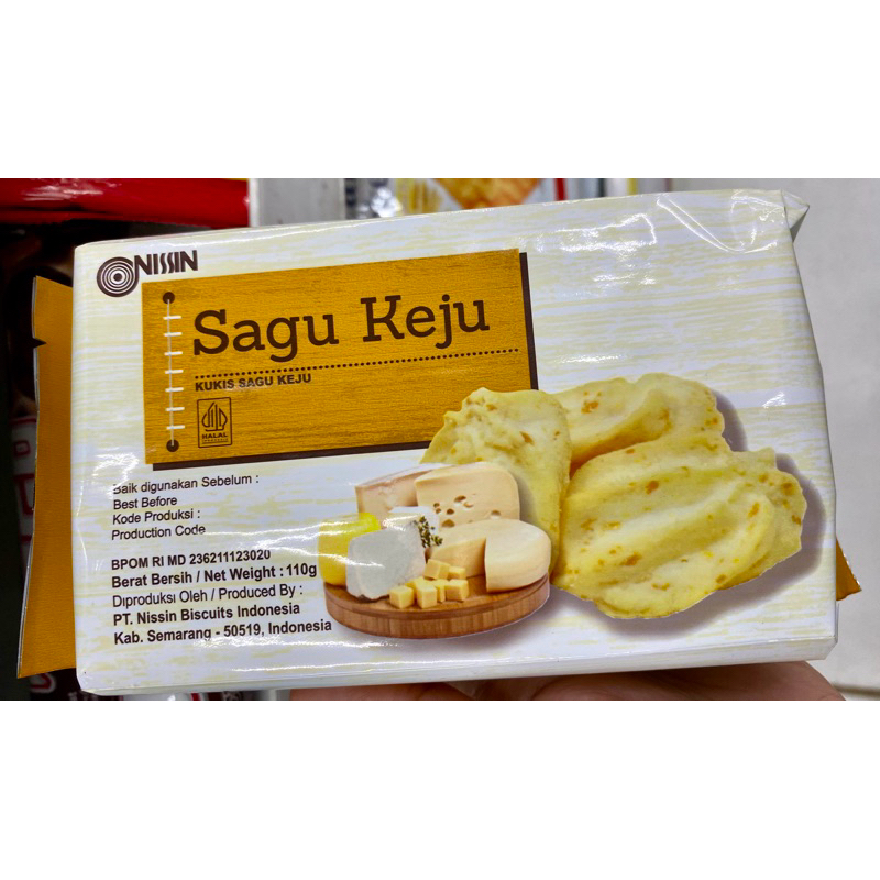

NISSIN Kue Sagu Keju 110 g