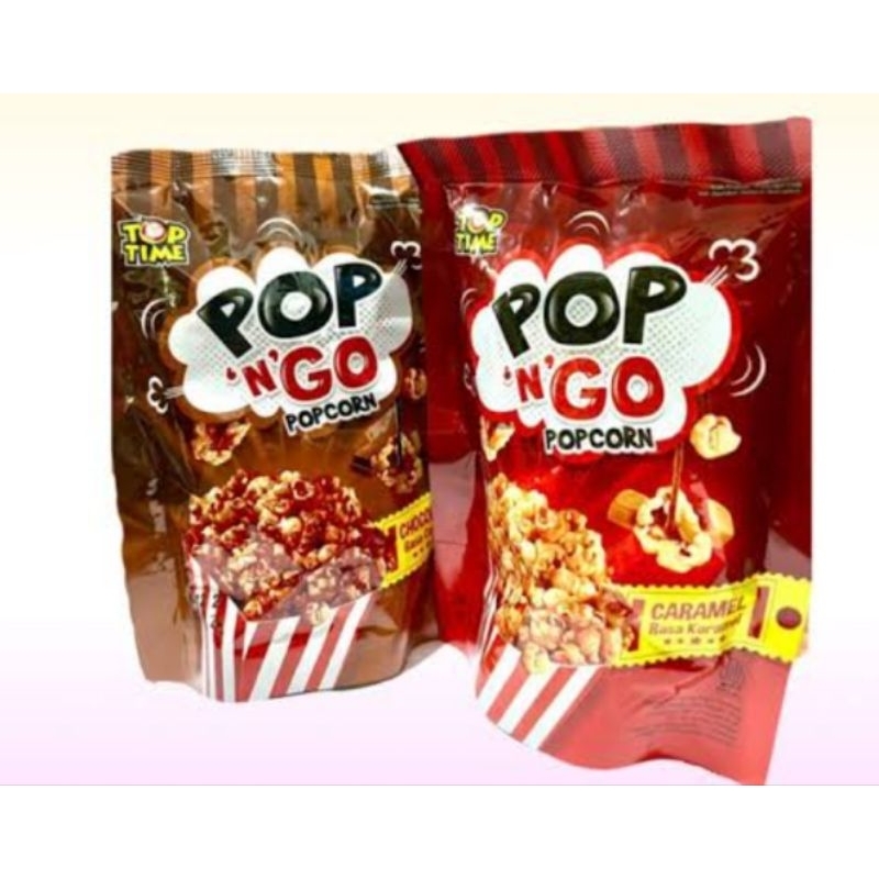 

Top Time Pop'n'Go Corn Pop corn aneka rasa Kering garing