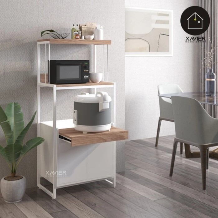 Lemari Dapur Serbaguna Kithenset Rak Dapur Buffet Siantano