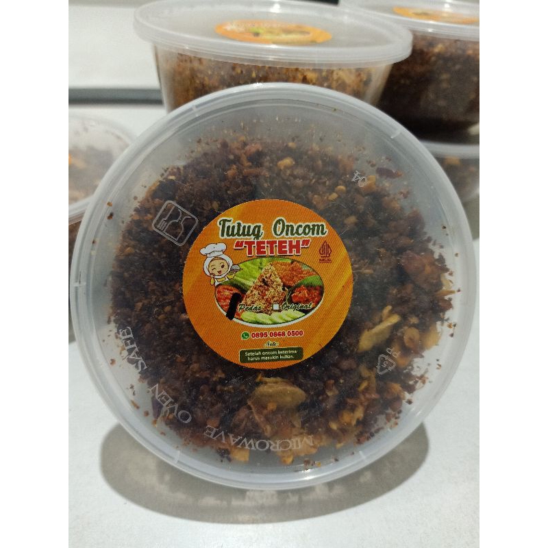 

Tutug Oncom Khas Sumedang Bumbu Tabur Siap Saji