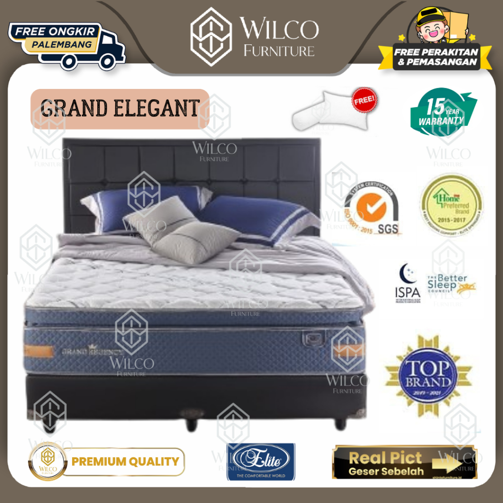 Springbed Elite Grand Elegant Matras Kasur Elite Original Kasur Elite Murah Palembang