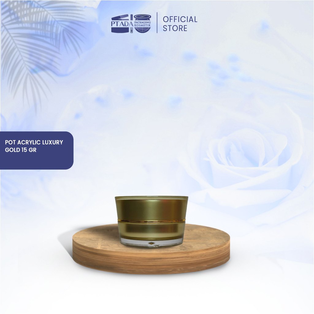 Pot Acrylic Luxury Gold 15 gr