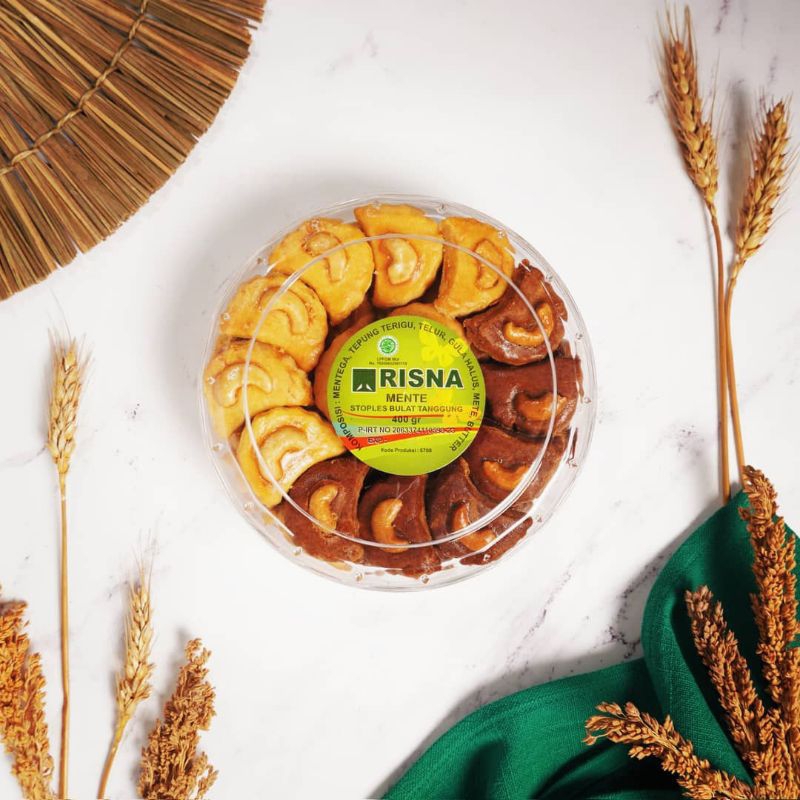 

Hampers Lebaran/ Kue Kering Risna Roti Mente Stoples 250 gram