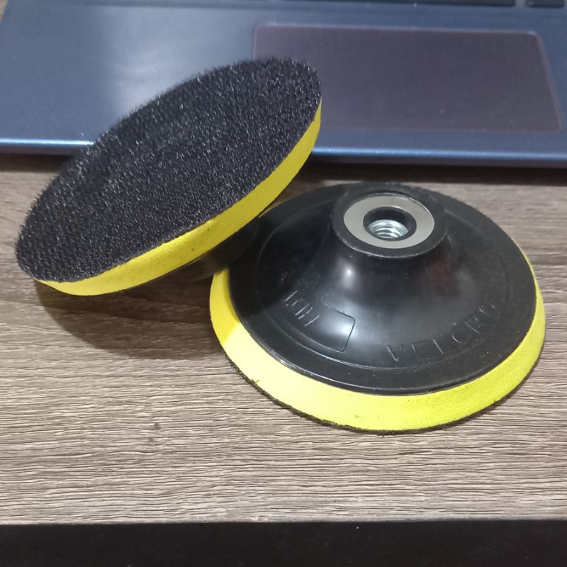 Tatakan grinda amplas spon poles