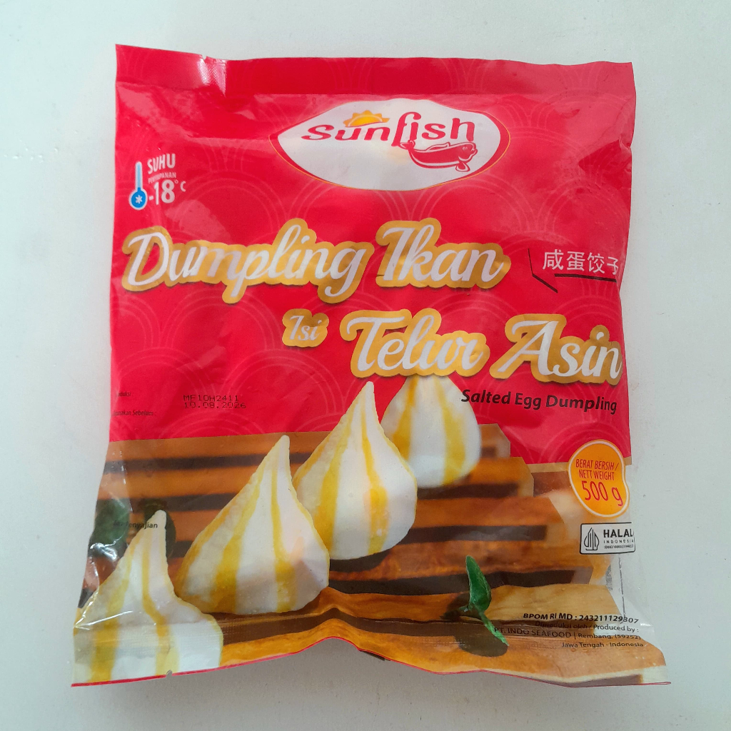 

SUNFISH dumpling telur asin 500gr