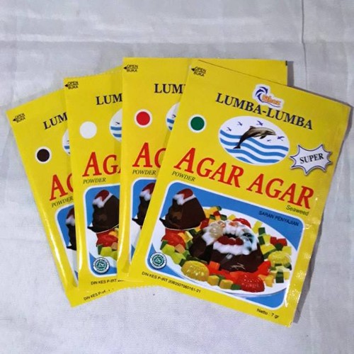 

Agar Lumba-lumba Putih 7gr