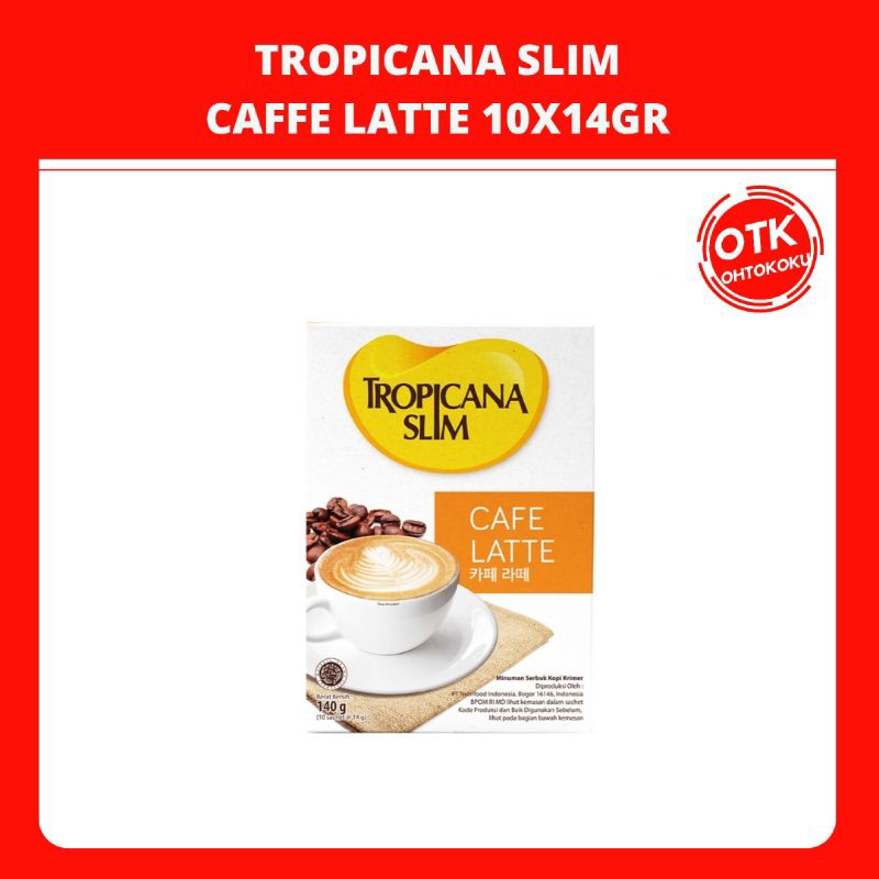 

Tropicana Slim Cafe Latte 10 Sachet