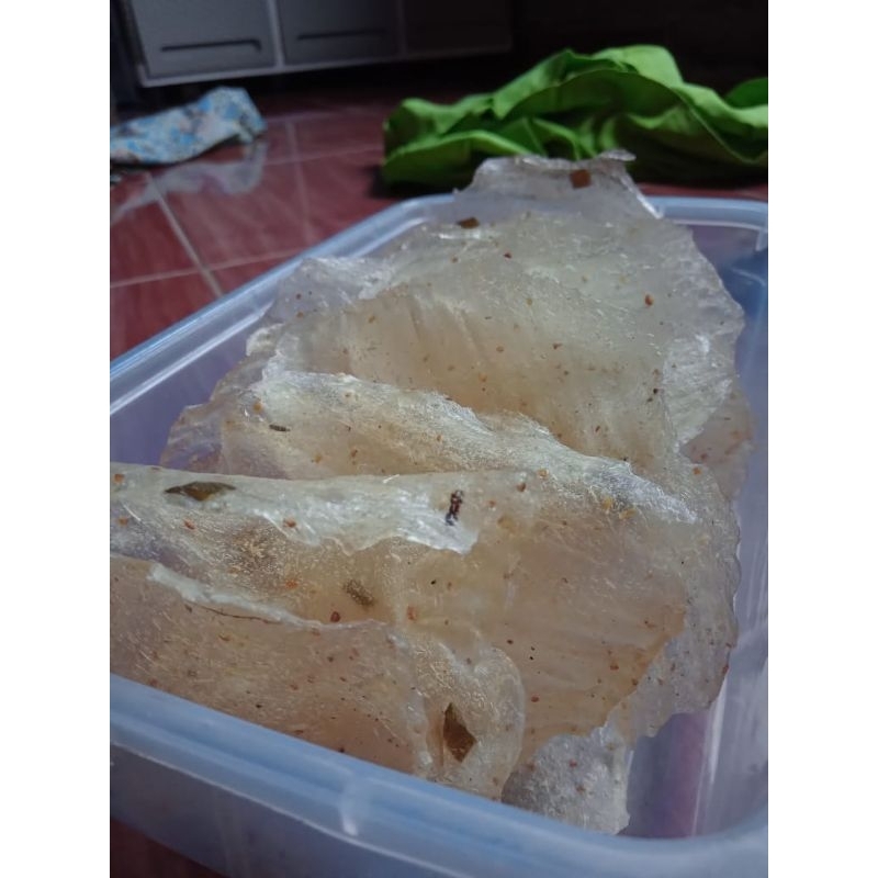 

kerupuk singkong /kicimpring/kecimpring/opak/simpring orang banjar rasa gurih bawang ketumbar/MENTAH 250gr