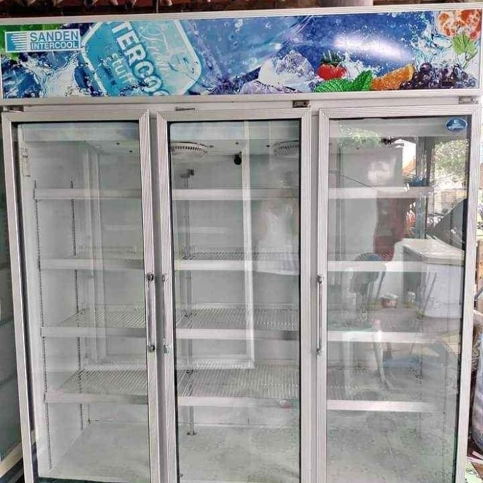 SHOWCASE SANDEN 3 PINTU SECOND BERGARANSI