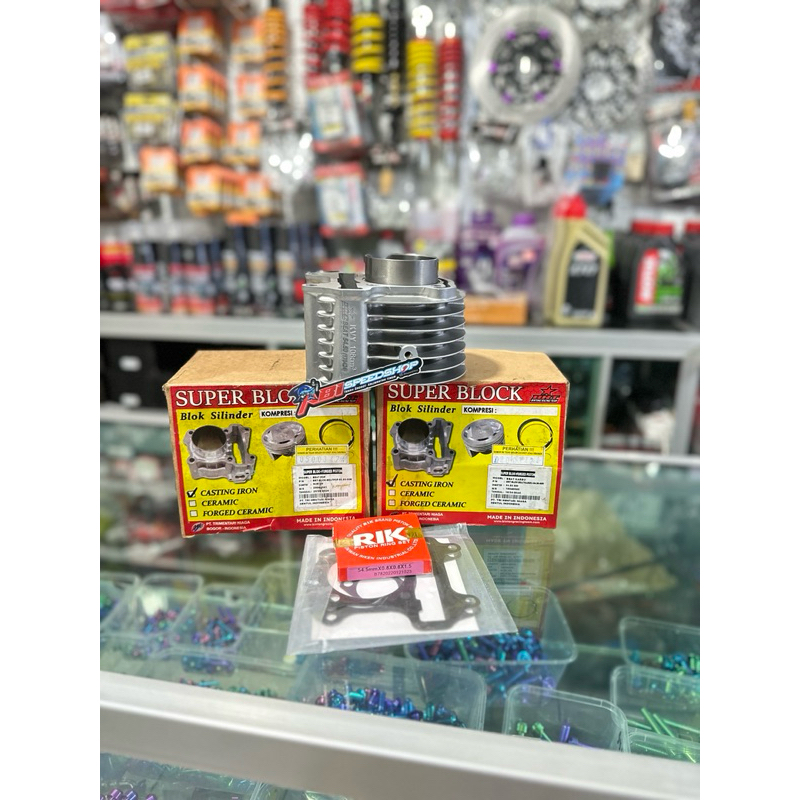 BLOK BRT BEAT , BEAT FI , SCOOPY 54,50mm Blok BRT Cast Iron 54.50mm