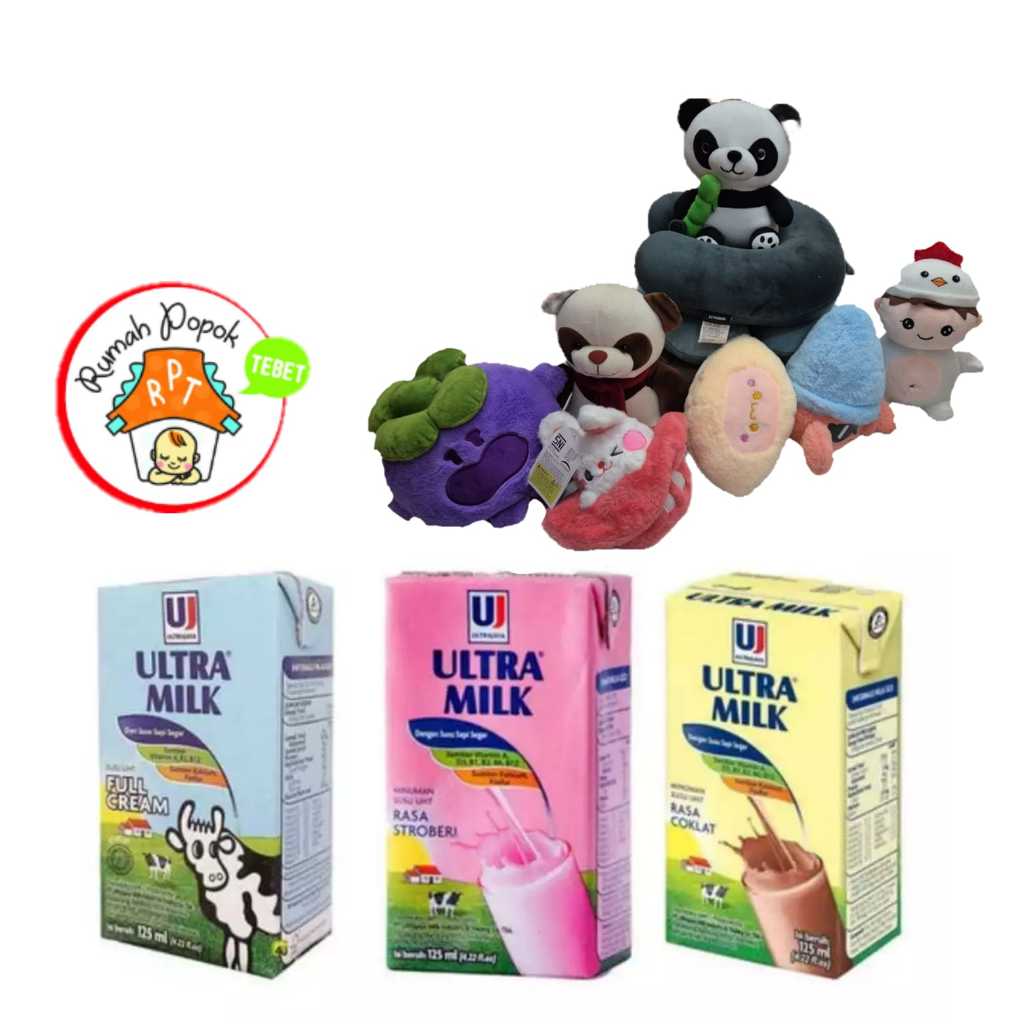 

Susu Ultra Jaya Full Cream 125ml per Karton =40pcs
