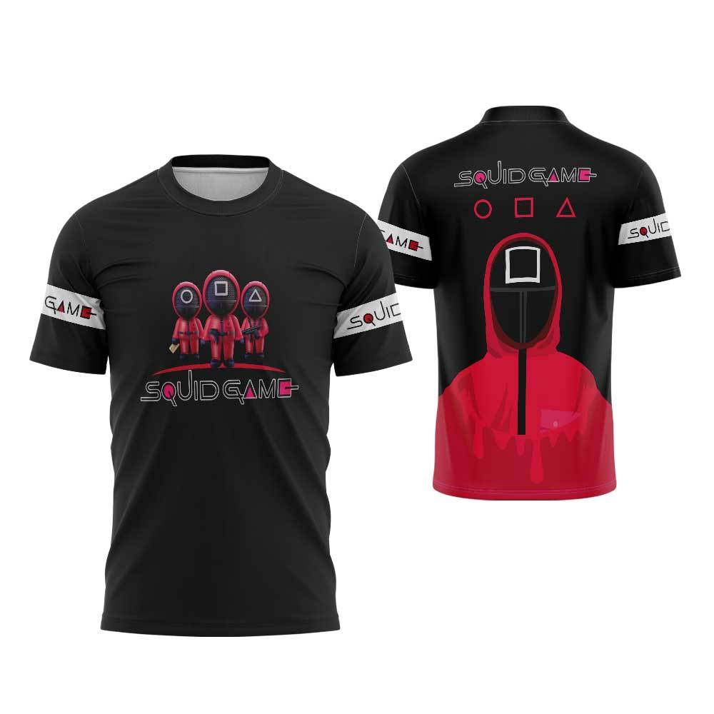 STYLE/Baju Jersey Squid Game Terbaru/Atasan Baju Squid Game2/Baju Squid Game Fullprint