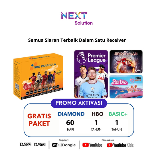 NEX PARABOLA - Receiver Combo Kuning