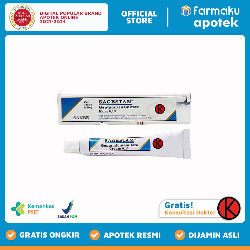 Sagestam Cream 10 gr - TJD