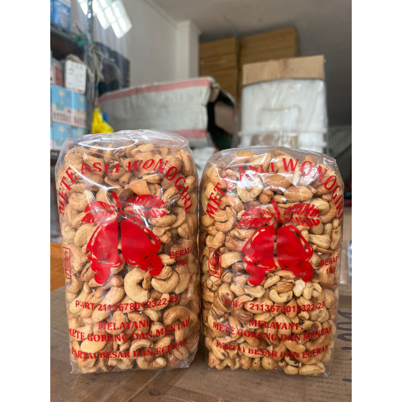 

KACANG METE WONOGIRI GORENG RASA ORIGINAL 1 KG