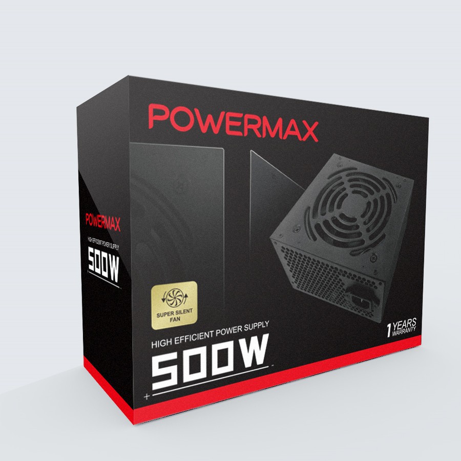 POWERMAX PSU POWER SUPPLY PC 500 WATT