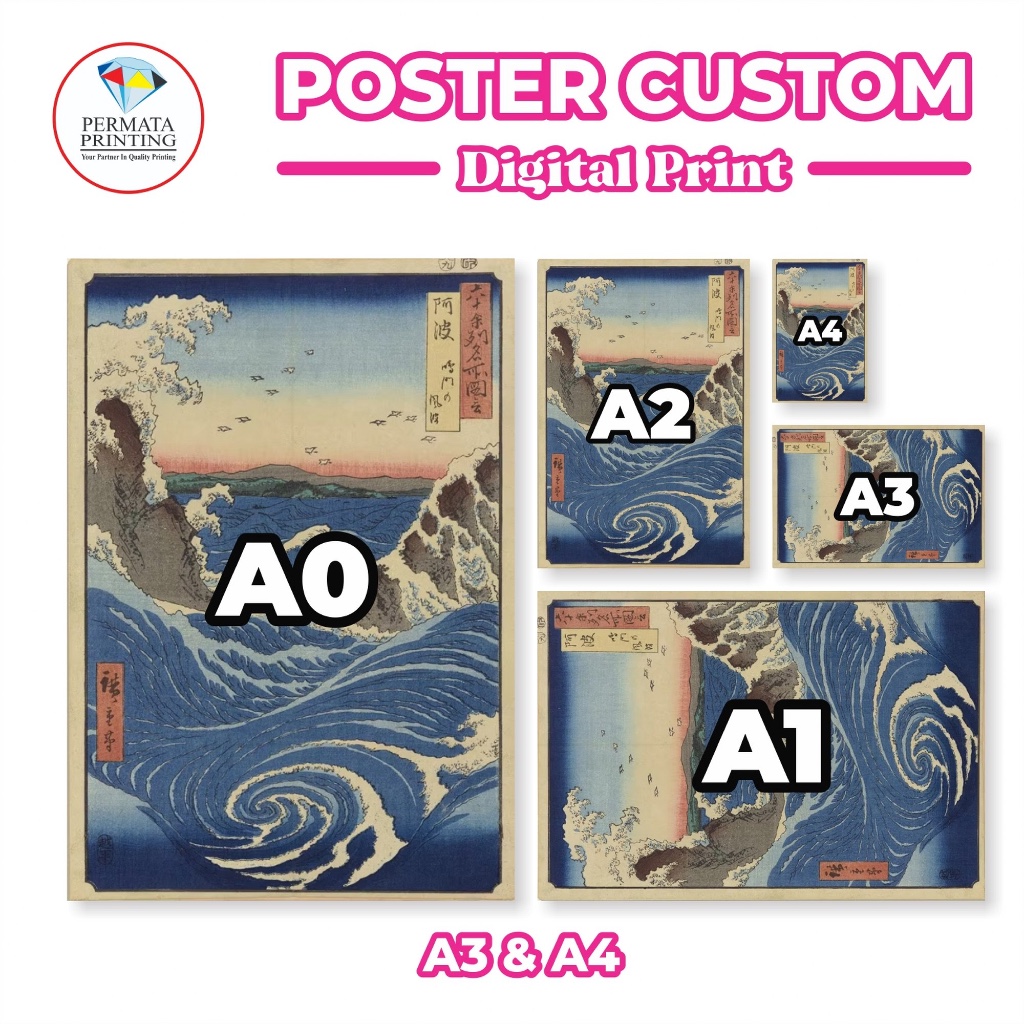 

Cetak Print Poster Custom Ukuran A3 dan A4