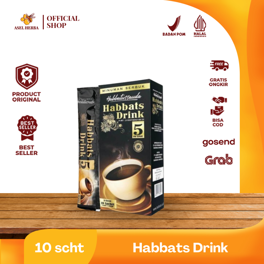 

Habbats Drink - Minuman Srebuk Habbatussauda isi 10 Sachet