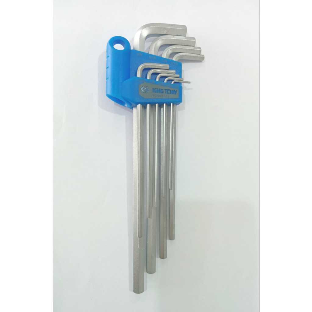 KUNCI L SET 9 PCS HEX EXT LONG INCH KING TONY