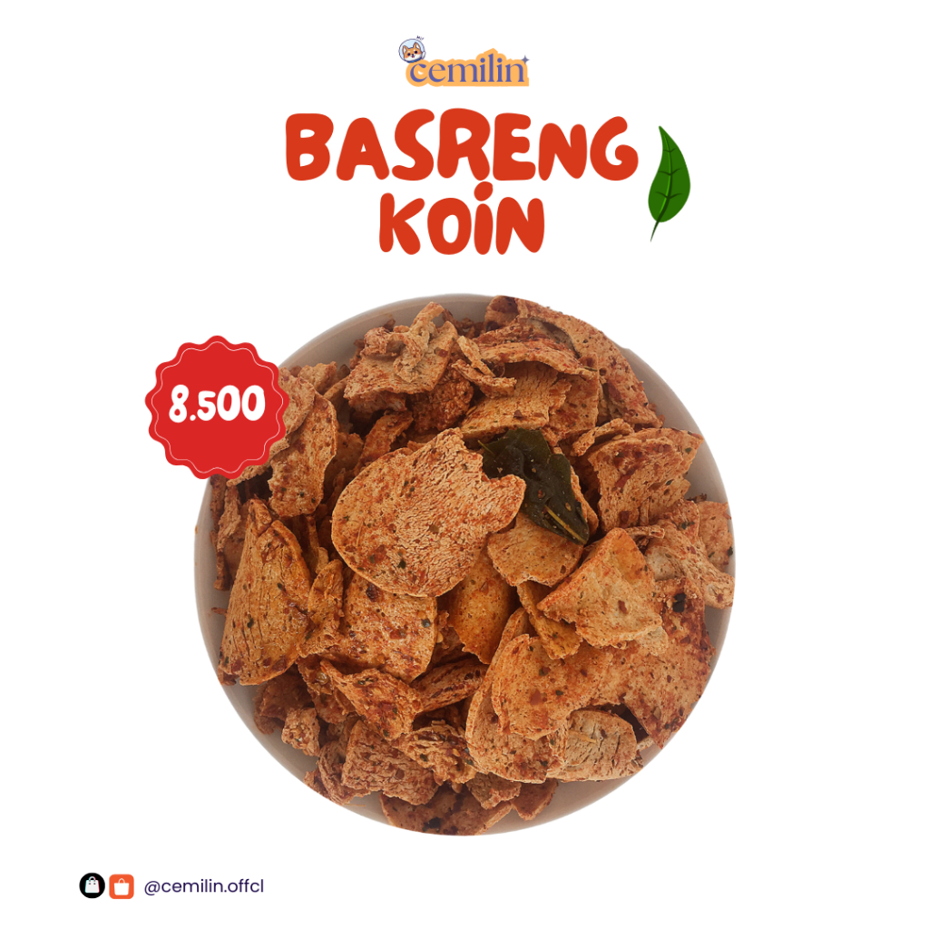 

CEMILIN|BASRENG KOIN DAUN JERUK PEDAS
