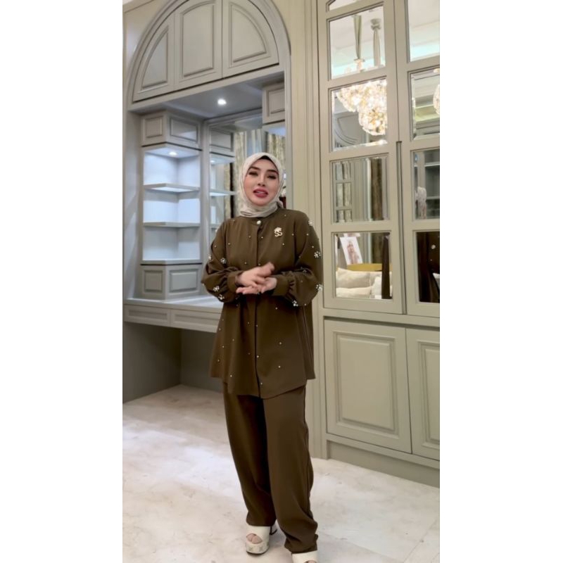 SHELLASAUKIA OFFICIAL ORI DIJAMIN 100% BY SHELLASAUKIA SET CELANA SHELLASAUKIA TERBARU