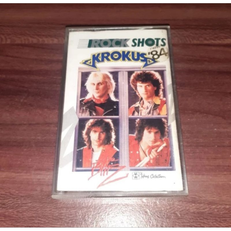Kaset ROCK SHOTS - Krokus - The Blitz 84