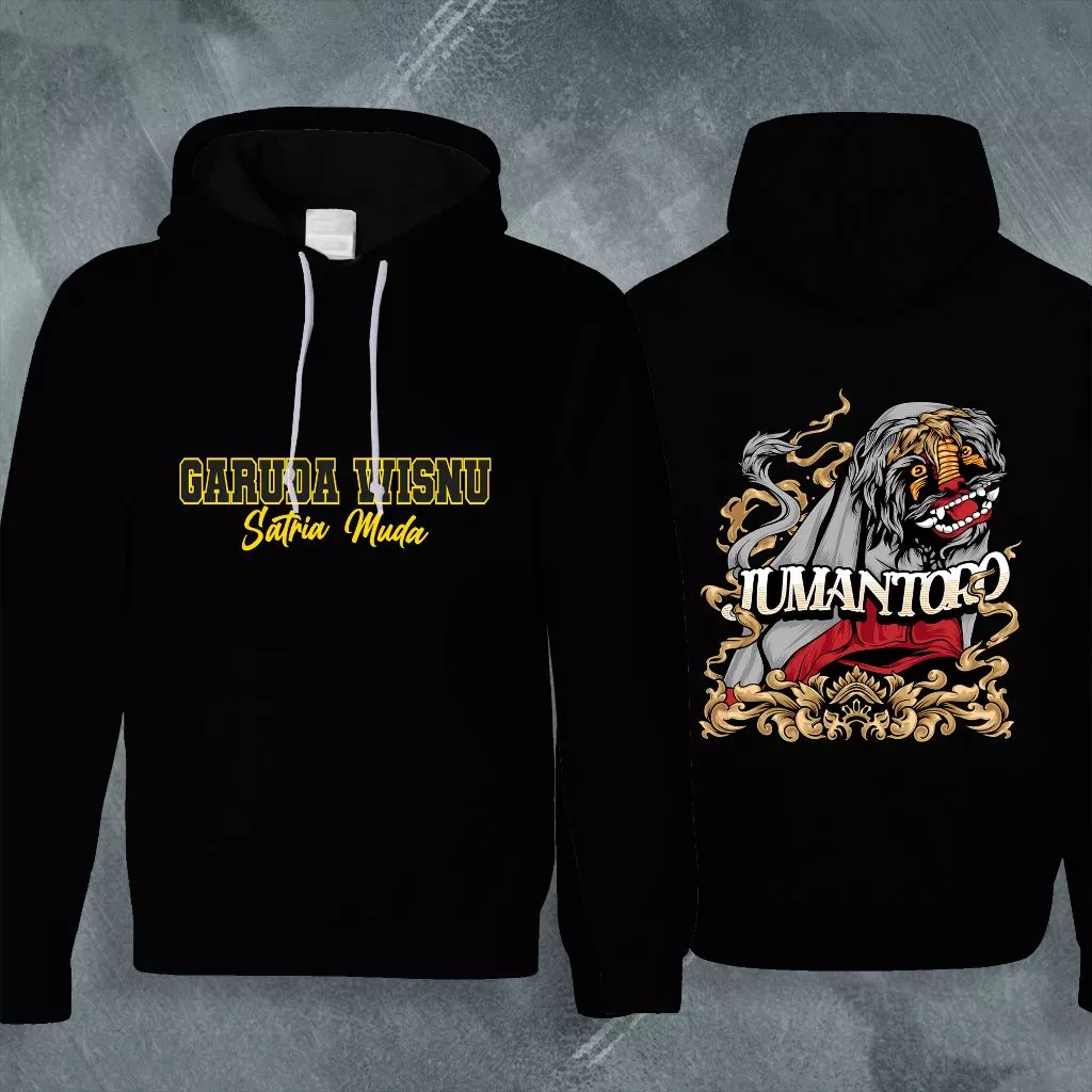 Hoodie Jumantoro Barongan Garuda Wisnu Satria Muda Sweater GWSM Aesthetic