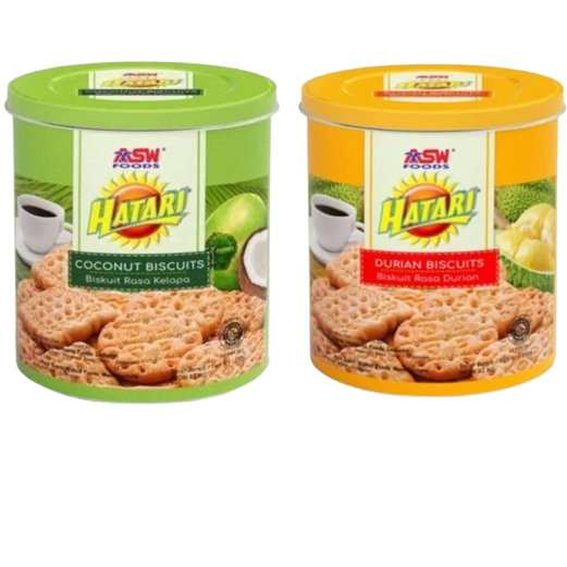 

HATARI Biscuits Kemasan Kaleng Timba 325 gr