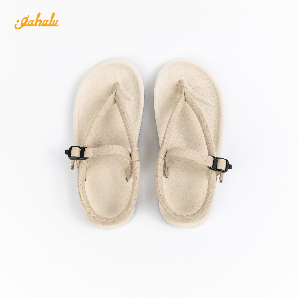 Gahalu Wakatobi Warna Bajo White - Sandal