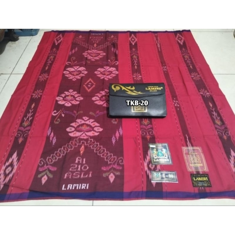Sarung LAMIRI MS Motif MGT Tumpal Kembang Mix