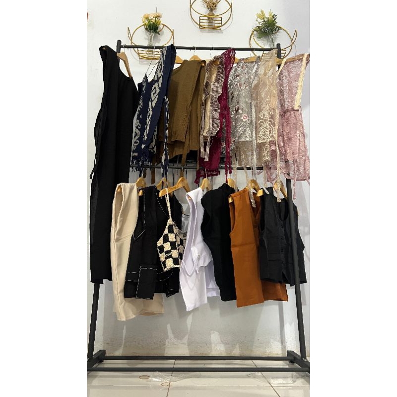 Vest outer rompi cardigan