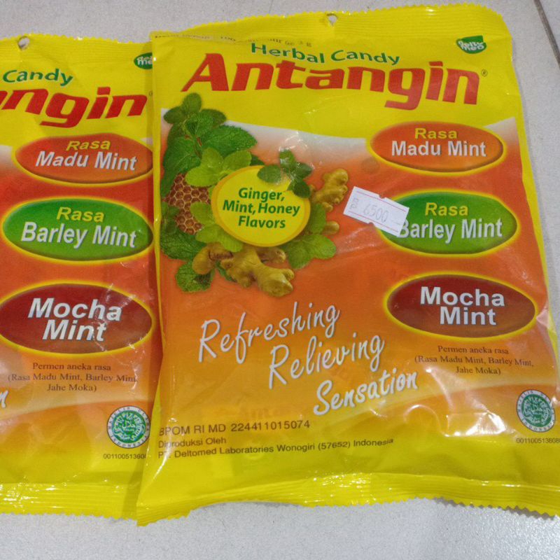 

Antangin Permen Herbal 100g / 50butir