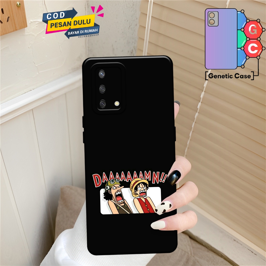 SOFTCASE KARAKTER CUTE FOR OPPO A95/A74 Custom Case Aesthetic Untuk tipe handphone oppo vivo realme 
