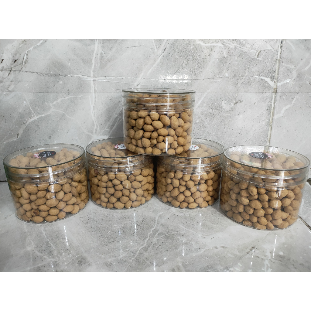 

KACANG ATOM BIMA KEMASAN TOPLES 400ML / KACANG TELOR TELUR PANGGANG