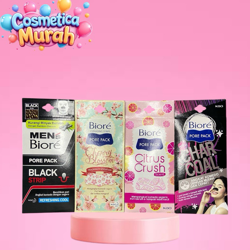 cosmeticamurah - BIORE PORE PACK - STRIP PLESTER ANGKAT KOMEDO AMPUH