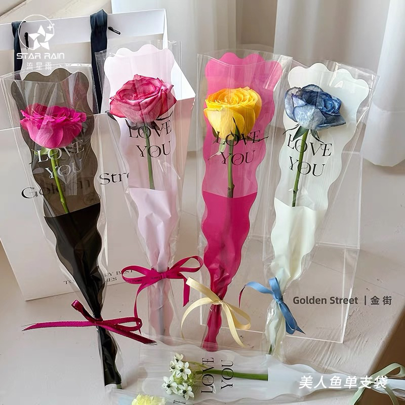 

[ Stellar Official ] plastik bouquet bunga plastik wrap bunga plastik import bouquet bunga rangkaian bunga valentine sangjit acara party wedding bride mother day hari ibu hari ayah hari guru