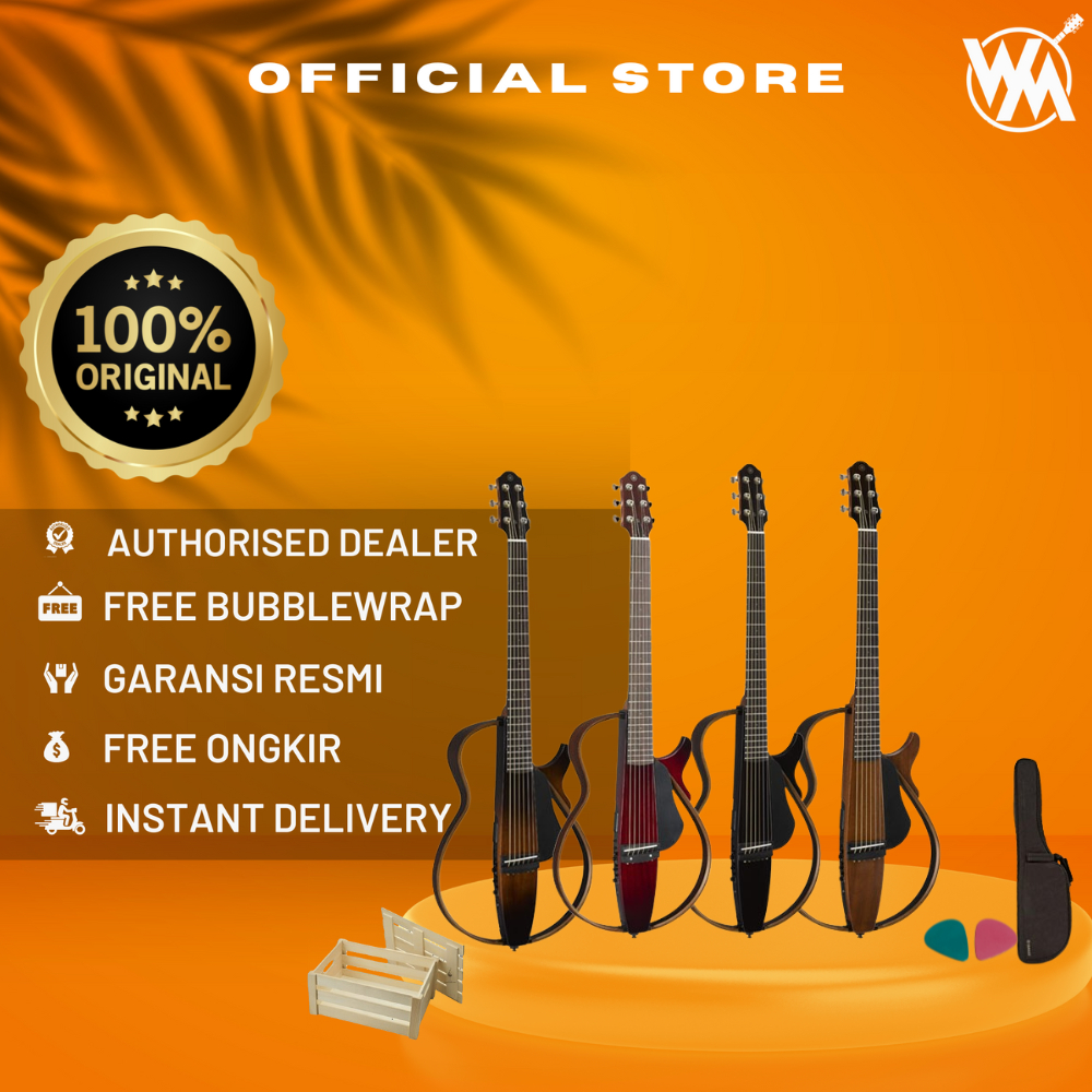 Yamaha SLG 200S Silent Gitar / SLG200S / SLG-200s ALL VARIAN + SOFTCASE + PICK