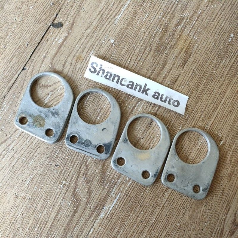 plat ganjal peninggi raiser stang ninja 250 karbu original copotan