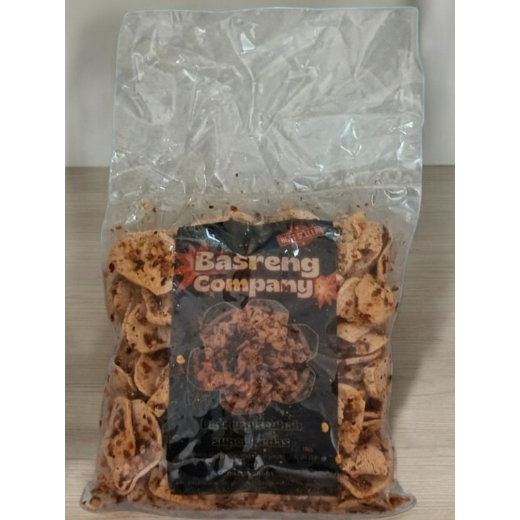 

Basreng Company Renyah 95g (Paket B) (Pedas Diluar nalar level3) - Snack Makanan Ringan - Food