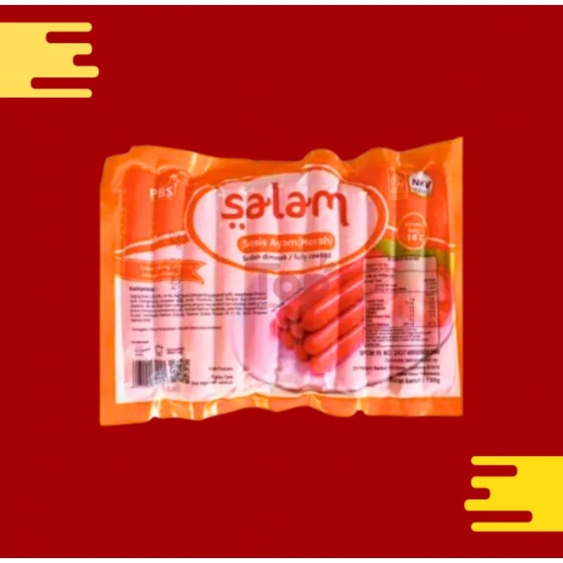 

Salam Sosis Merah 750gr