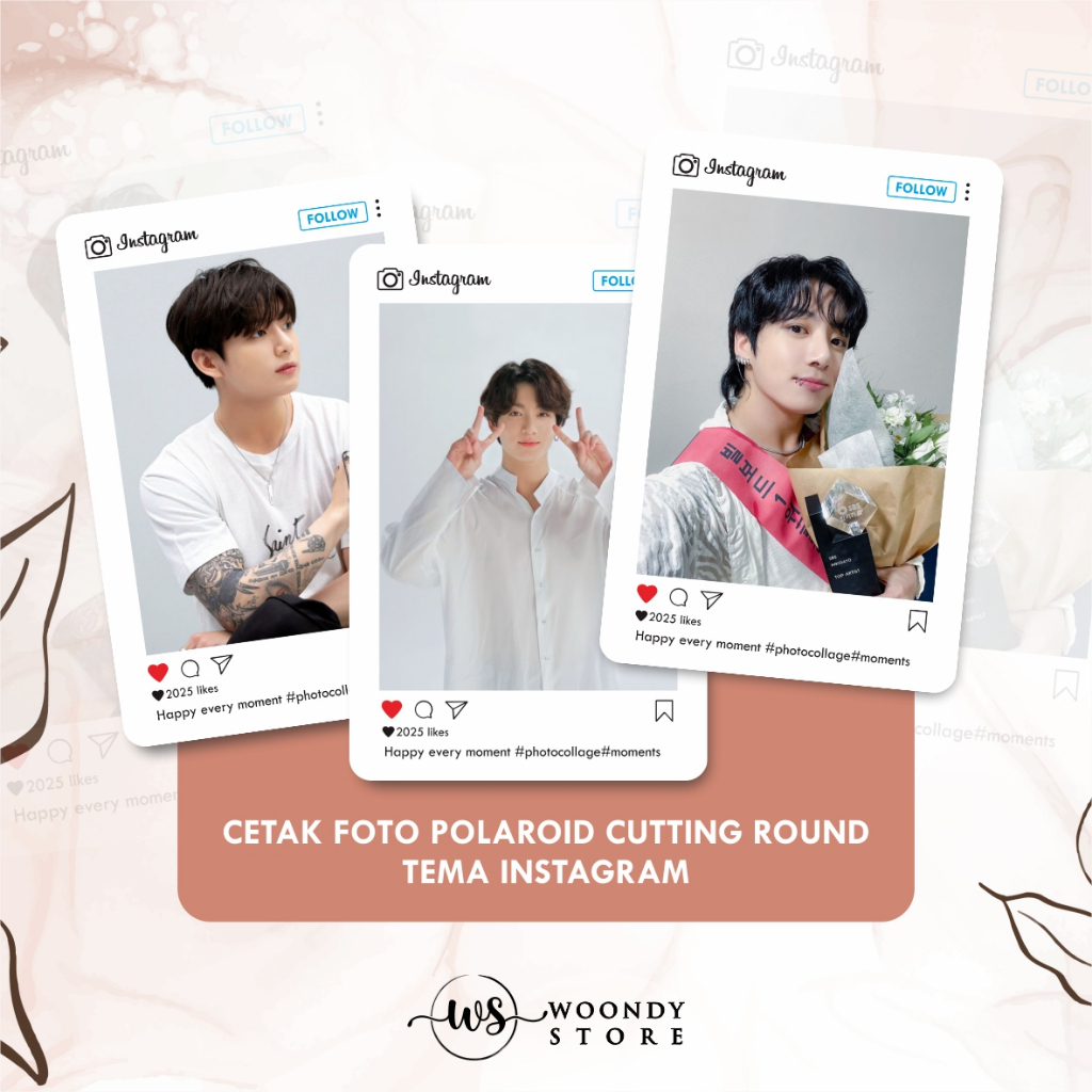 CETAK FOTO POLAROID CUSTOM 2R - FOTO POLAROID 2R