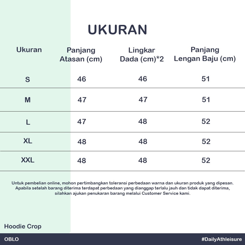 Terlaris Oblo Hoodie Crop Hoodie Basic Jacket - Jaket Sweater Wanita Crop